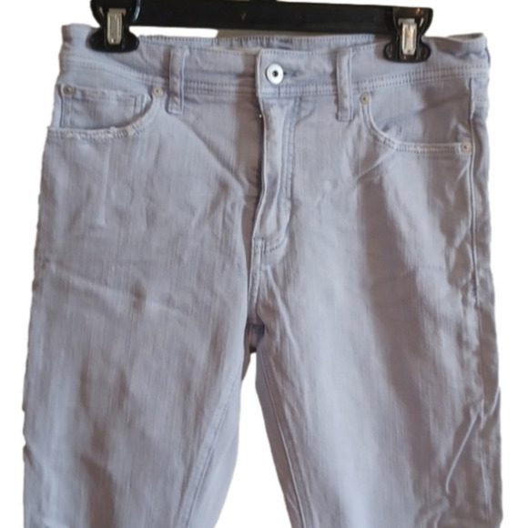 𝅺anthropologie Pilco and the Letterpress lightwash slim straight Size 27 jeans. - Picture 2 of 13